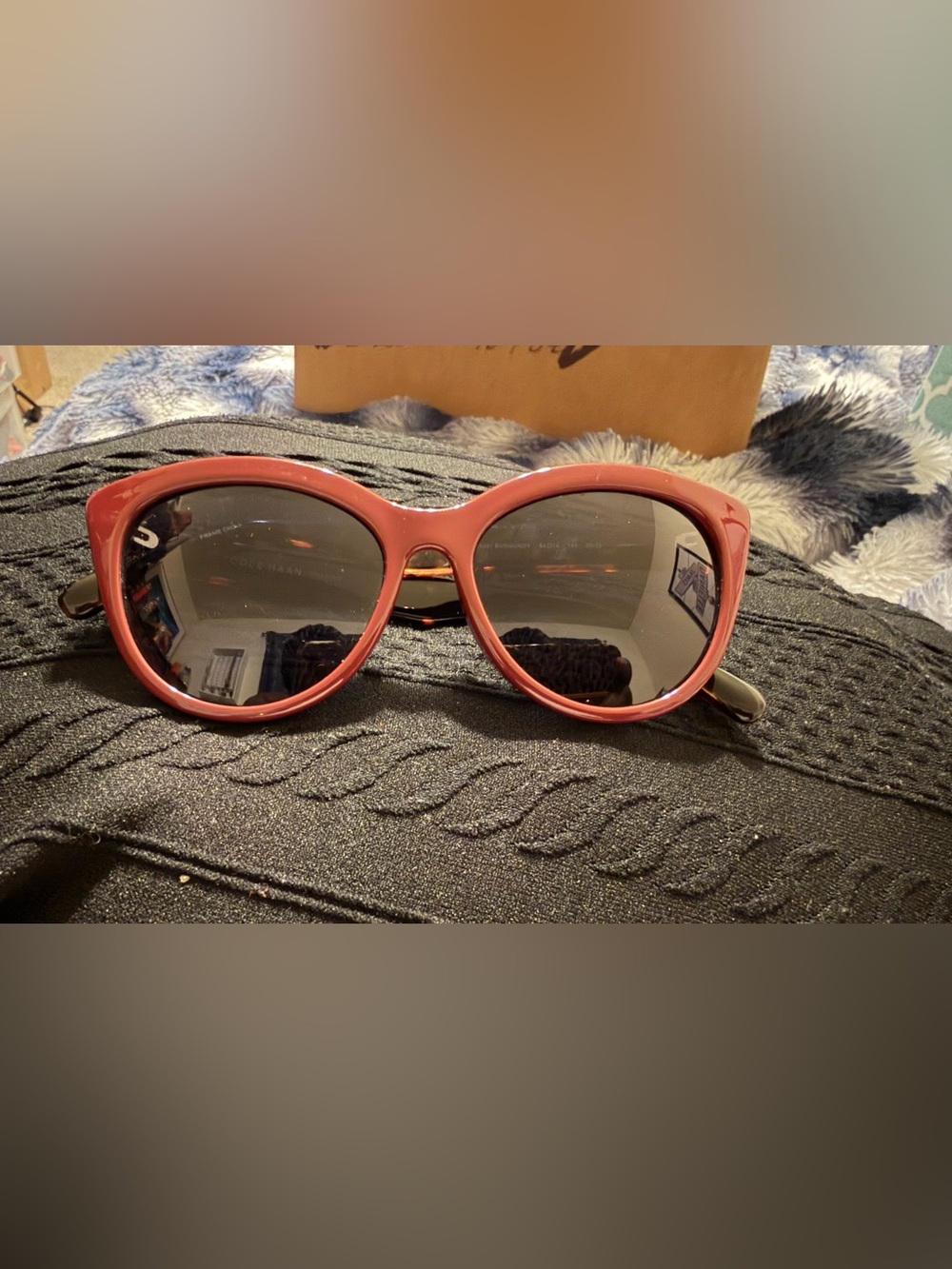 Cole Haan Stylish Round Women's Polarized Sunglasses